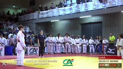 TAPIS 2 - COUPE DE FRANCE MINIMES CREDIT AGRICOLE PAR EQUIPES DE DEPARTEMENTS 2017 - LIVE 3 (175)