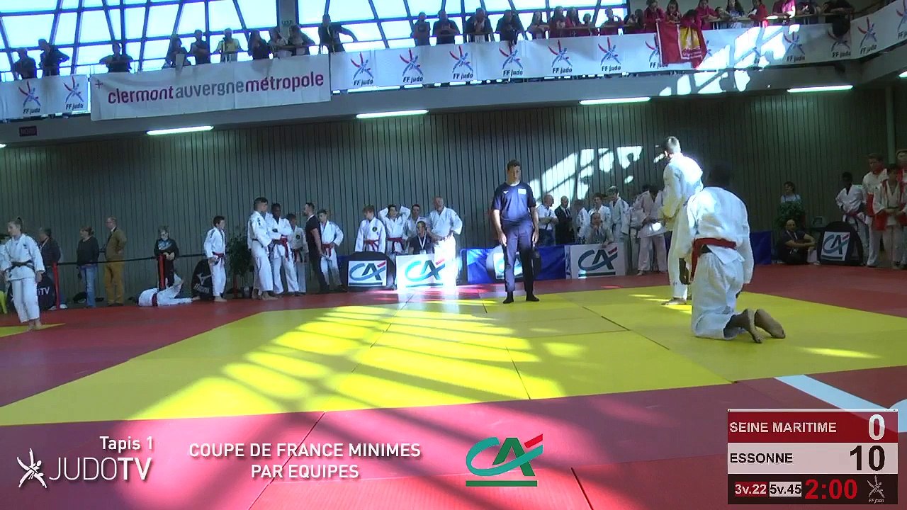 TAPIS 1 - COUPE DE FRANCE MINIMES CREDIT AGRICOLE PAR EQUIPES DE DEPARTEMENTS 2017 - LIVE 2 (165)