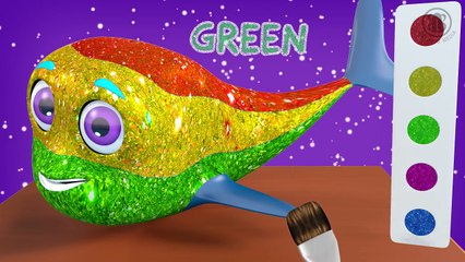 Learn Colors for Children BODY FACE Paint Crying for LOLLIPOPS - BABY Rhymes Finger Family Song