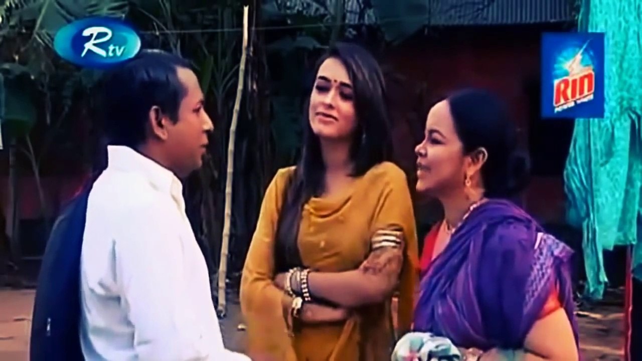 Comedy Natok- Poshari _ Mosharraf Karim _ AaKho Mo Hasan _ Ahona