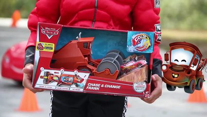 Surprise Egg Toys Disney Cars Lightning McQueen Drive park Playtime fun Car Unboxing kids-kR6YIjyLQaw