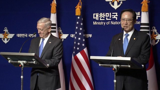 美전략자산 순환배치 확대 ...매티스 핵무장한 北 수용 안 해 / YTN