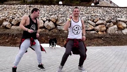 Piso 21 Ft. Maluma - Me llamas (Cumbia Remix) - Zumba fitness by Claudiu Gutu ft. Ionut Iordache