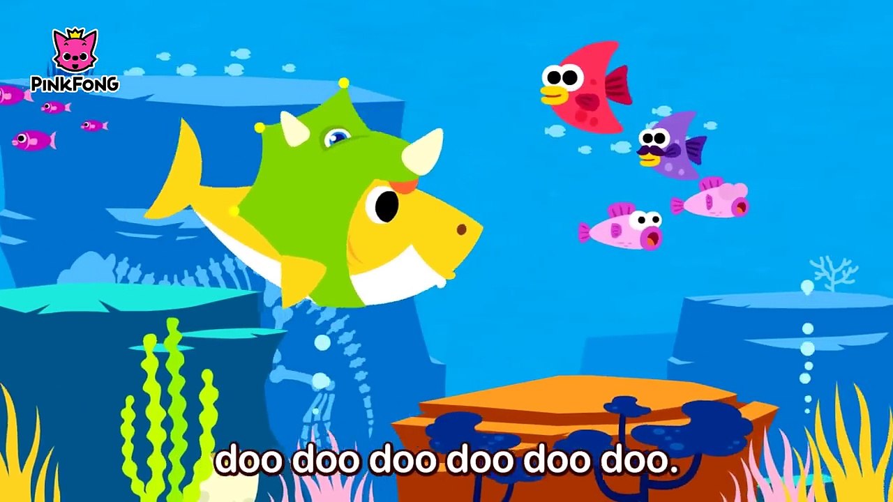 Baby Shark Wearing a Dinosaur Costume! _ Animal Songs _ PINKFONG Songs for Children-NAmSG8ooWd0
