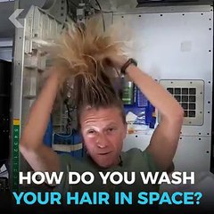 Kako astronauti peru kosu u SVEMIRU?