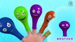 Balloons Finger Family Song - 3D Children Nursery Rhymes - Animation Songs