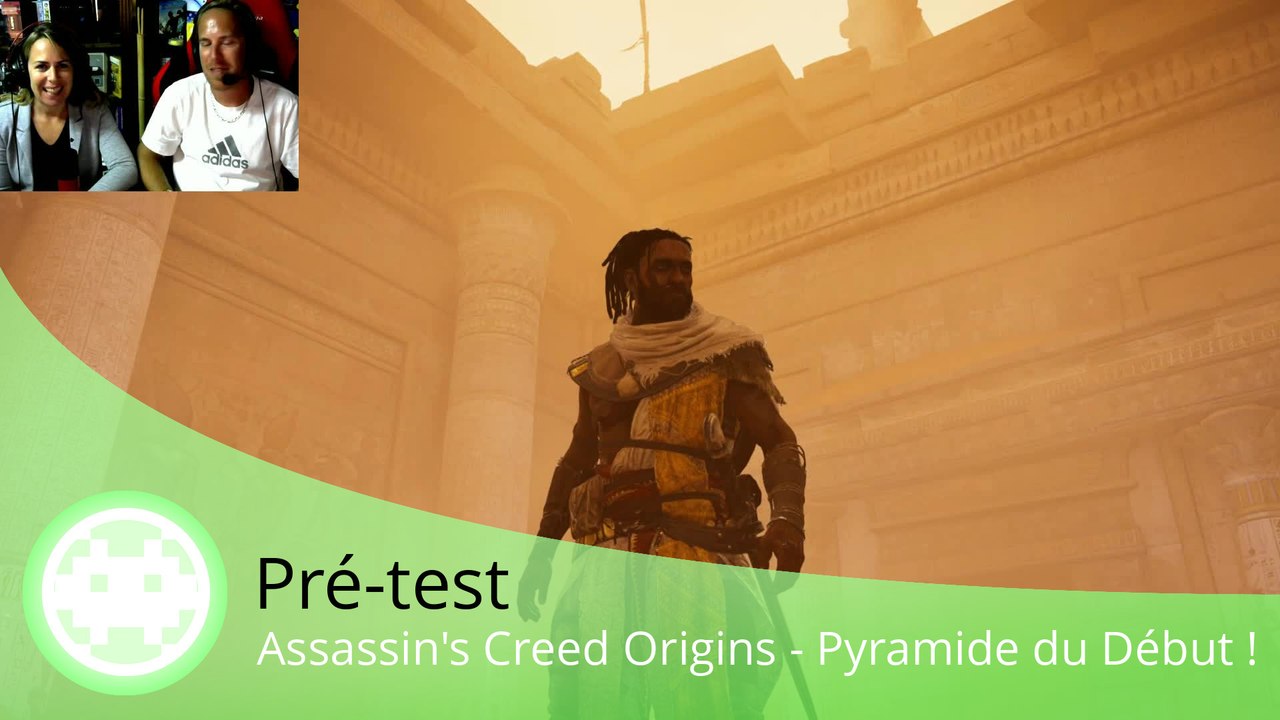 Pré-test - Assassin's Creed Origins - Coincé dans une Pyramide Egyptienne !