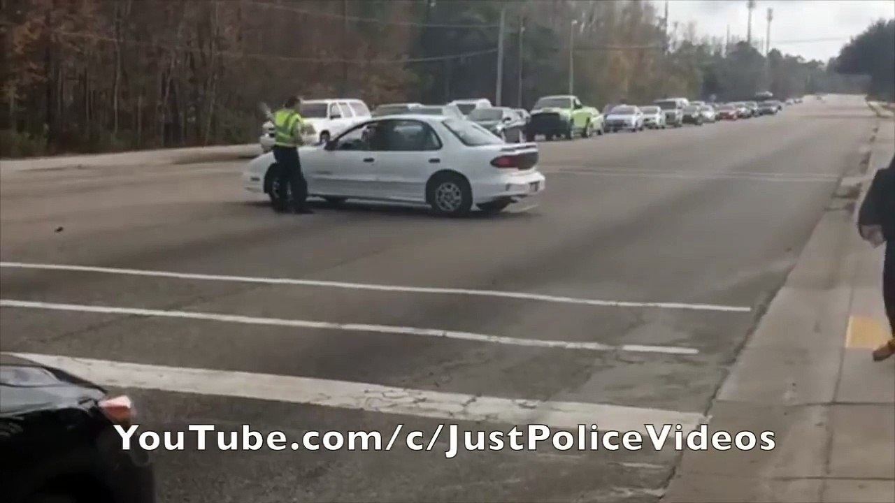 Intentionally Ramming Fire Truck