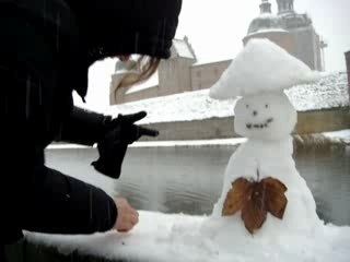 L'histoire d'un Bonhomme de neige en Suède