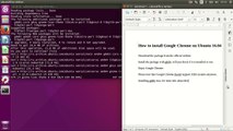 how to install google chrome easily on ubuntu 16.04