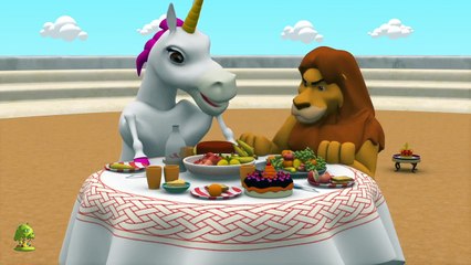 Lion and the Unicorn _ Kids Song _ Kindergarten Nursery Rhymes by Little Treehouse S03E135-vygZLgvVC2Y
