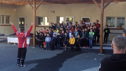 Clapping du diplôme d'or