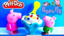 PlayDoh NEW Play Doh Videos Peppa Pig Ice Cream Toys Play Dough Cerdita Peppa-1JJhG6o7f4s