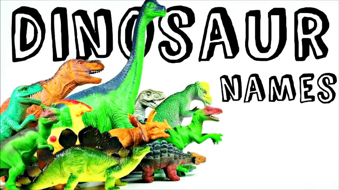 Learn Dinosaur Names With Dinosaur Toys-m7boaL_OknI