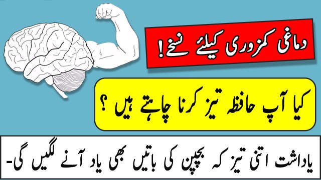 Hafiza Teez Kerne Ke Liye nuskhe - Hafiza Itna Teez Ke Bachpan Ki Batain Bhi Yaad Ane Lagain Gi