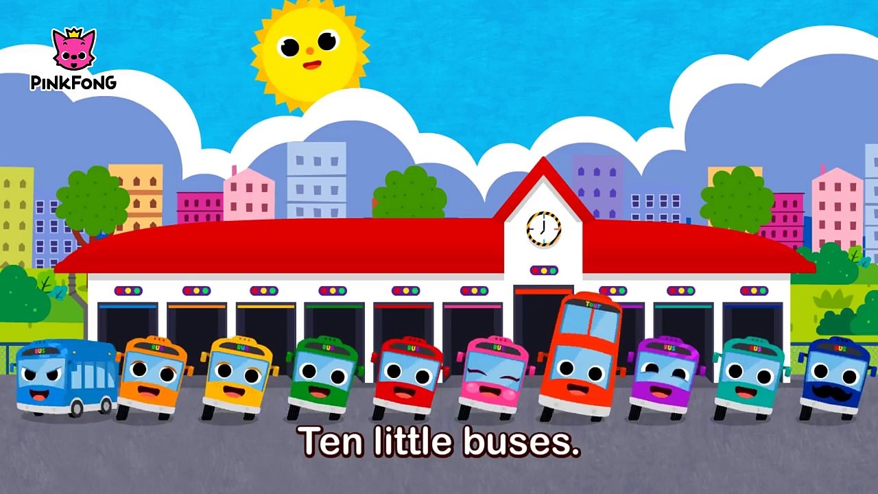 Ten Little Buses _ Bus Songs _ Car Songs _ PINKFONG Songs-oUNEZ6kM8sc ...