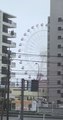 Ferris Wheel Spins as Okinawa Hit by Strong Winds During Saola