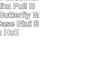 ipad mini 4 Lederhülle  Felfy Slim Full Body Rose Butterfly Muster PU Case Etui Schutz