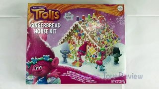 Dreamworks TROLLS Gingerbread House for Kids Captain America Princess ToysReview Disney Advent