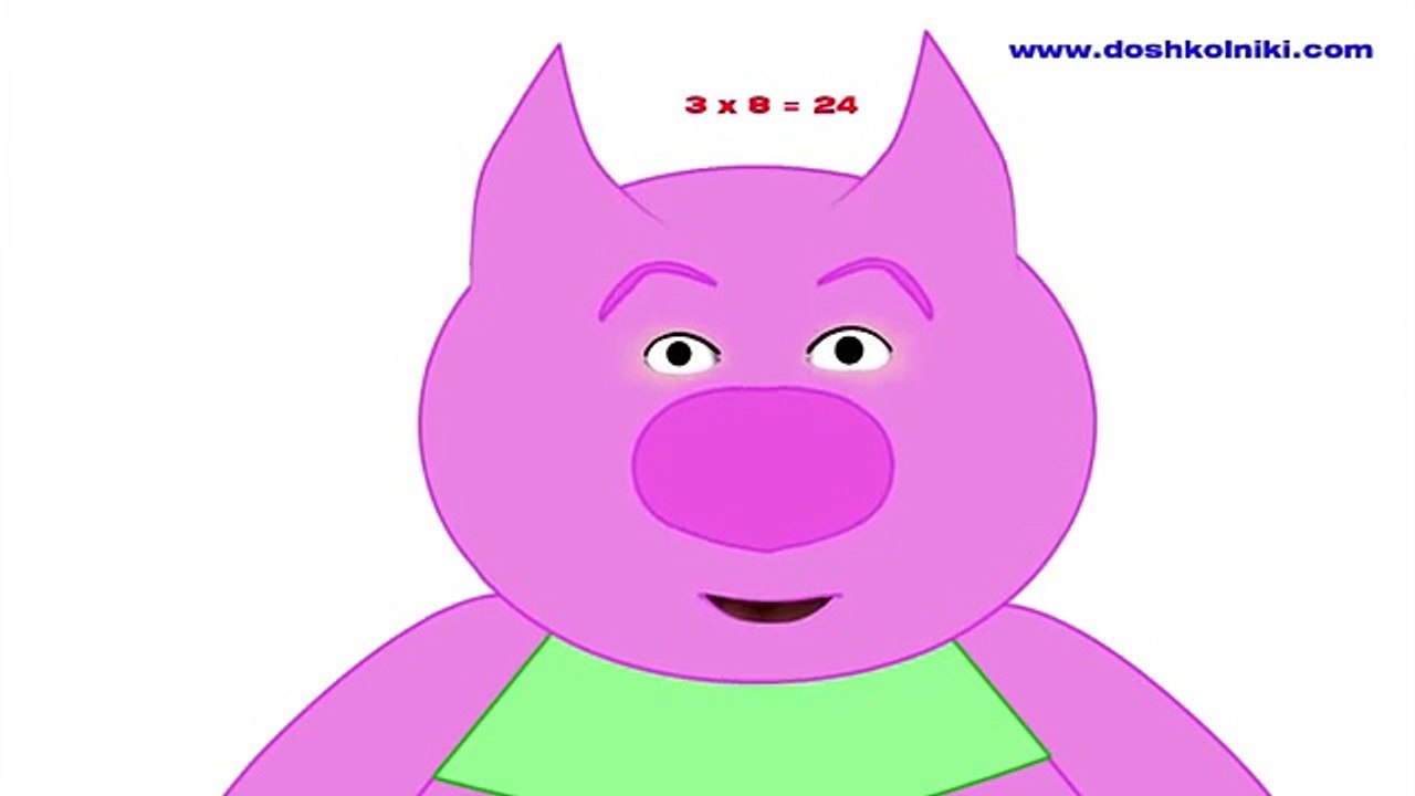 Таблица умножения в стихах для детей Обучение математике