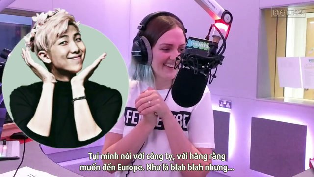 [Vietsub] 171026 RM on The Hits FULL INTERVIEW [BTS Team]