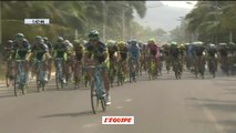 Cyclisme - Tour de Hainan : L'arrivée de la première étape en vidéo
