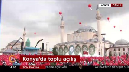 Konya'da toplu açılış
