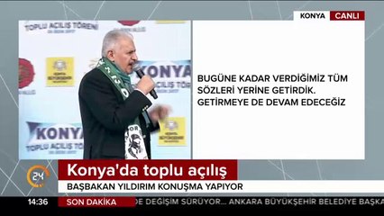 Konya'da toplu açılış