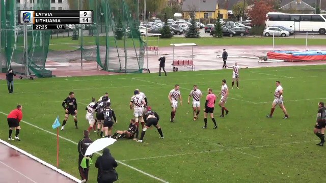 REPLAY LATVIA / LITHUANIA - RUGBY EUROPE CONFERENCE 1 NORTH 2017/2018
