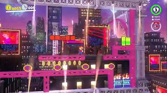 Versión RETRO de Jump Up! Super Star en Super Mario Odyssey