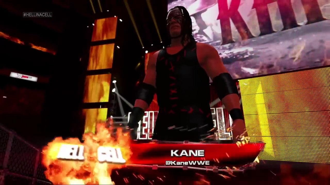 WWE 2K15- Undertaker vs Kane Hell in a Cell Match (PS4)