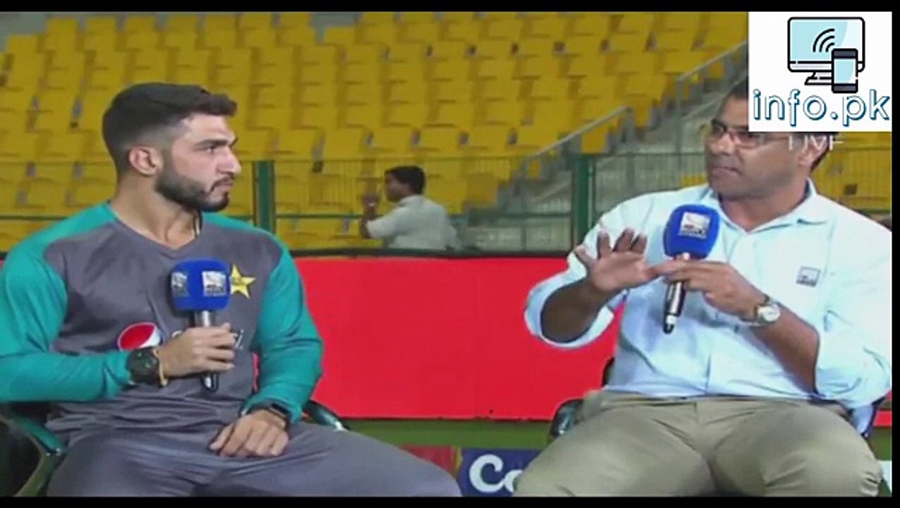 Usman Khan hilarious interview after 1st T20 vs Srilanka
