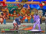 KOFシリーズ　八神庵の超必殺技　　KOF Iori Yagami super finisher