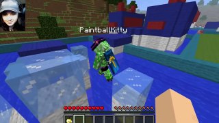 LAUGHING on Backwards MineCraft Wipeout! (Live Cam)