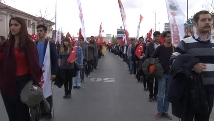 Türkiye Gençlik Birliği Üyeleri Sivas'ta