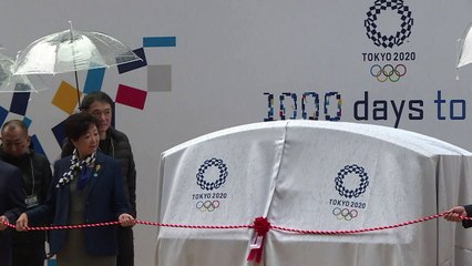 Compte-à-rebours: Tokyo 2020, c'est dans 1000 jours !