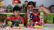 Juguetes para niños Power Rangers Dino Charge en Español MegaZord Power Rangers de Juguete