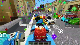 Minecraft : TURBO KART RACER CHAMPION!