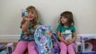 Disney FROZEN Videos Backpack Surprise Frozen Surprise Eggs ELSA ANNA Toys+PEZ Candy+Play Let it Go