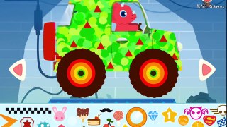 Car Driving - Truck Driver Monster Truck for Children | Dinosaur Cars Cartoons - Videos for KIDS