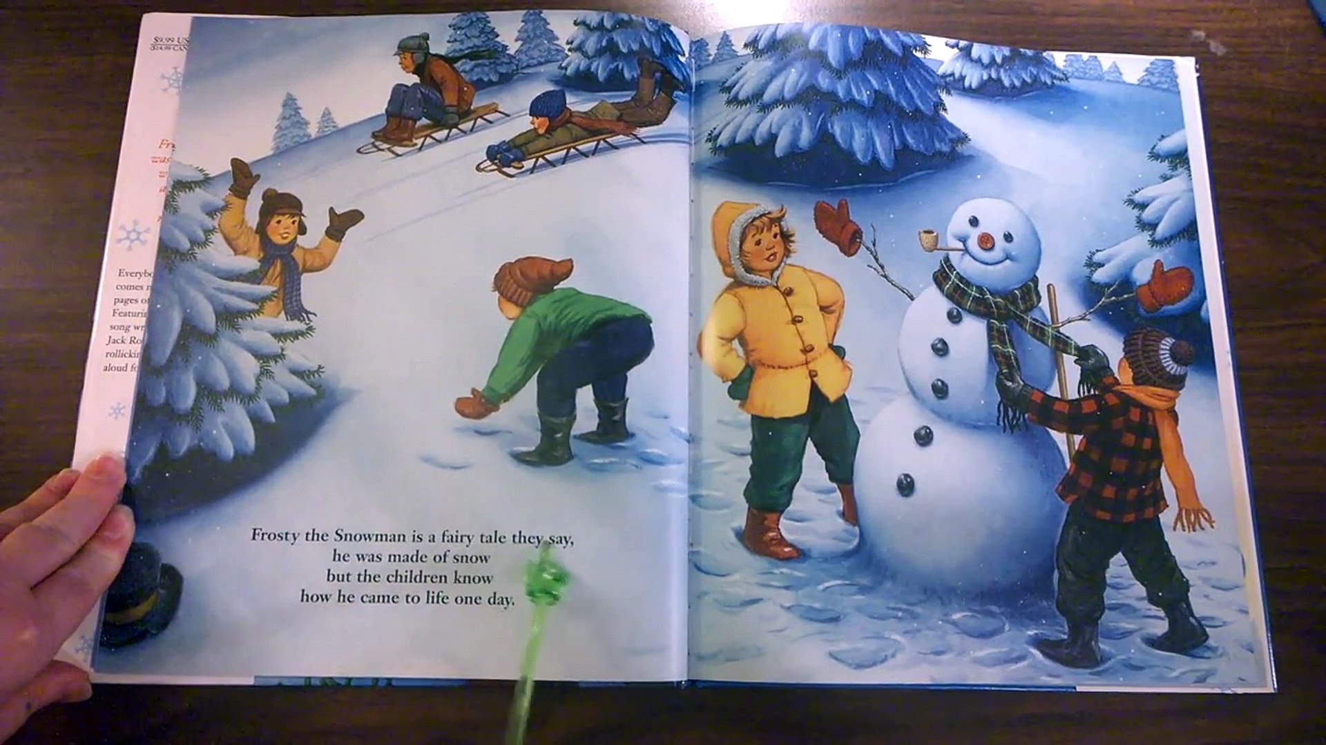 Kindergarten Read Aloud Frosty The Snowman By Steve Nelson And Jack Rollins Video Dailymotion