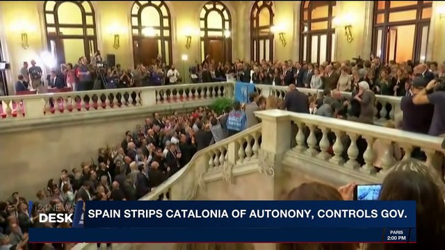 i24NEWS DESK | Rajoy announces December 21 snap elections | Saturday, October 28th 2017