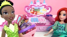 Disney Princess Talking Cash Register TOY Shopping Ariel, Elsa, Belle, Tiana, Rapunzel Dolls / TUYC