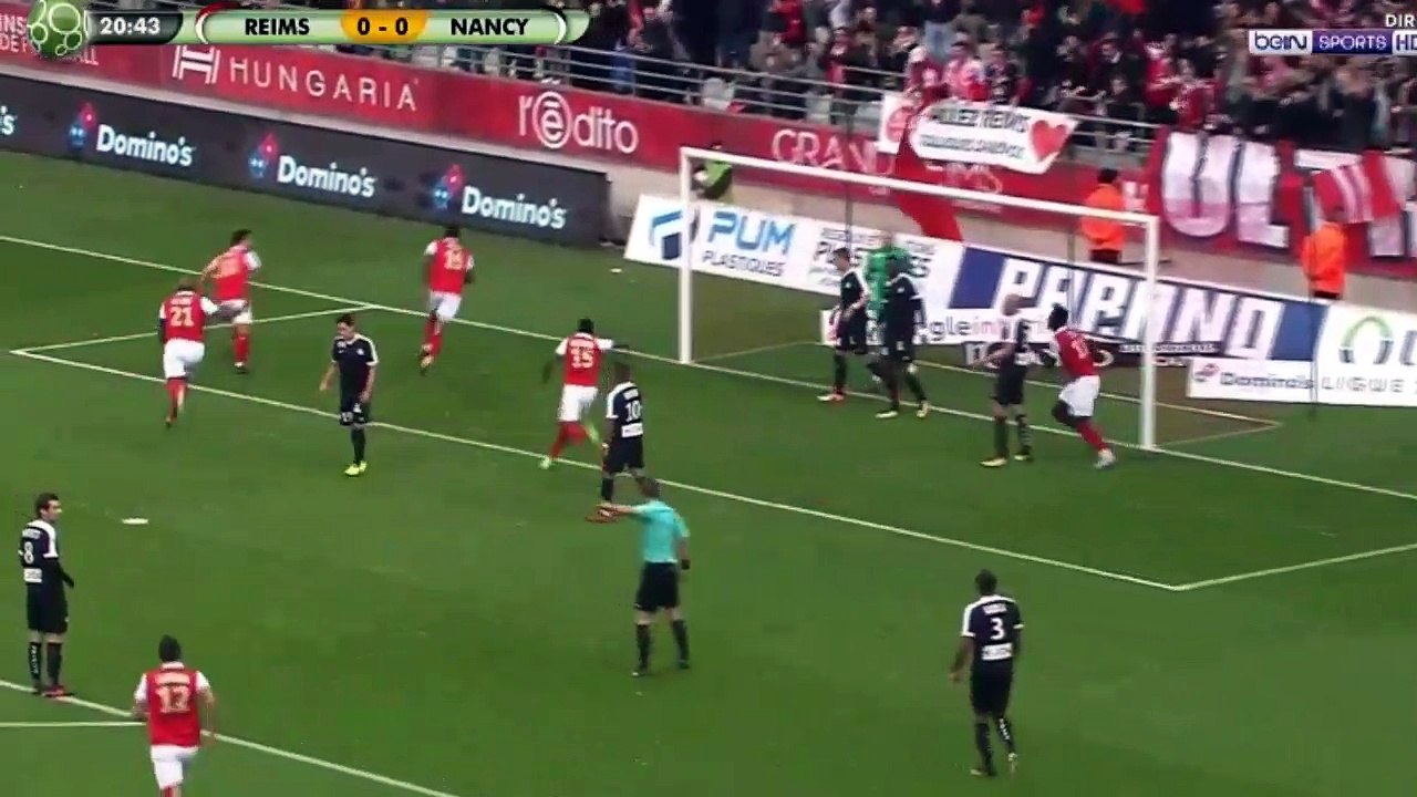 Jordan Siebatcheu Goal HD - Stade Reims 1 - 0 Nancy  - 28.10.2017 (Full Replay)