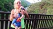 Hidden Crying Babies / Silicone Baby Doll Prank His Mommy On Balcony Again