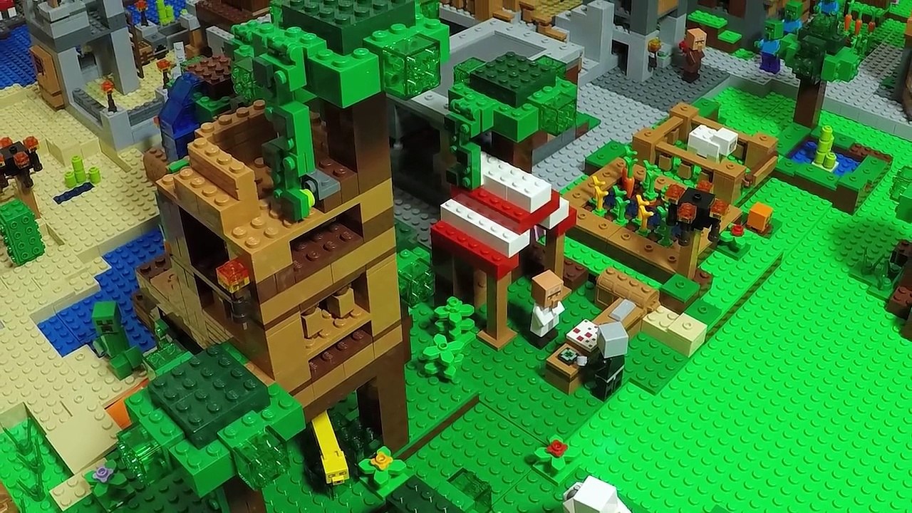 LEGO Minecraft World - My Final LEGO Custom Minecraft World Update