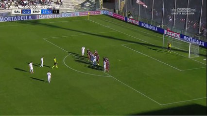 Manuel Pasqual Goal HD - Salernitana 0 - 1 Empoli - 28.10.2017