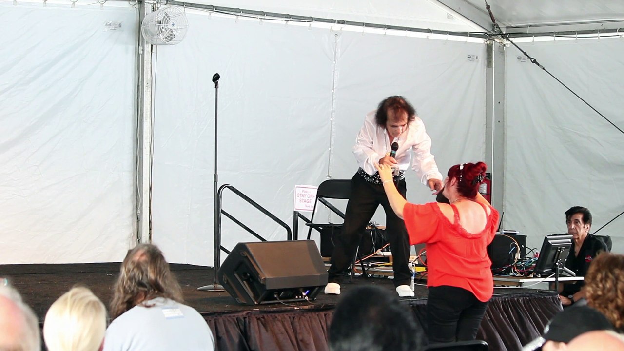 JJ Elvis sings 'Can't Stop Loving You' Elvis Week 2017