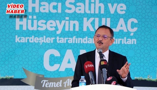 (28 Ekim 2017) ÇEVRE VE ŞEHİRCİLİK BAKANI ÖZHASEKİ, “FETÖ MENSUPLARININ İSLAMİ YAPI İLE HİÇ BİR İLGİLERİ YOK