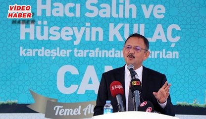 (28 Ekim 2017) ÇEVRE VE ŞEHİRCİLİK BAKANI ÖZHASEKİ, “FETÖ MENSUPLARININ İSLAMİ YAPI İLE HİÇ BİR İLGİLERİ YOK"